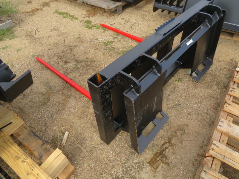 New Jenkins Skid Steer Double Tine Bale Spear Farm Equipment and