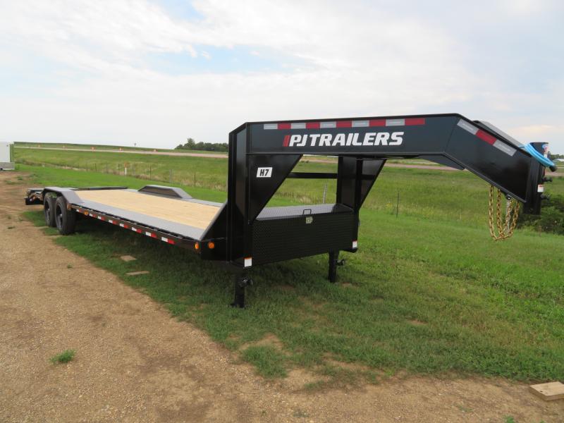 2023 PJ Trailers 30 GN Trailer w/ Monster Ramps 2023 PJ Trailers 30 GN Trailer w/ Monster Ramps