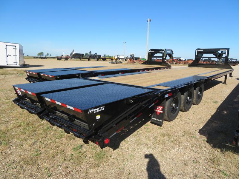 2023 PJ Trailers 32 Triple Axle Low Profile GN Trailer Farm Equipment