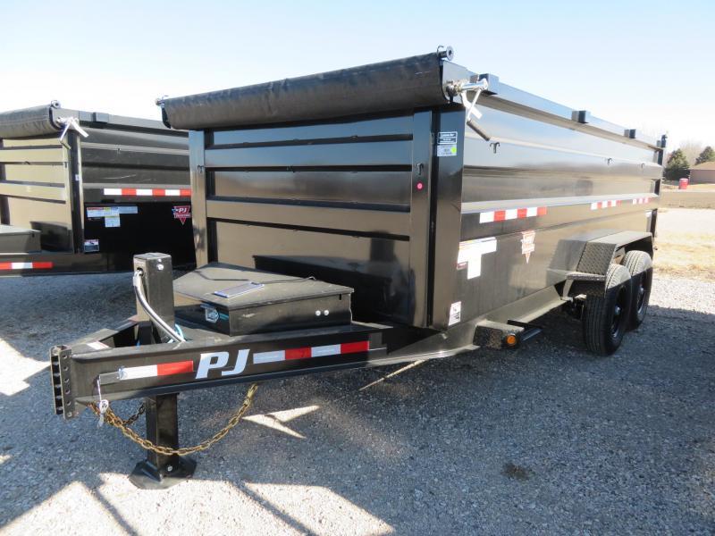 PJ Trailers 14 Low Profile High Side Dump Trailer PJ Trailers 14 Low Profile High Side Dump Trailer