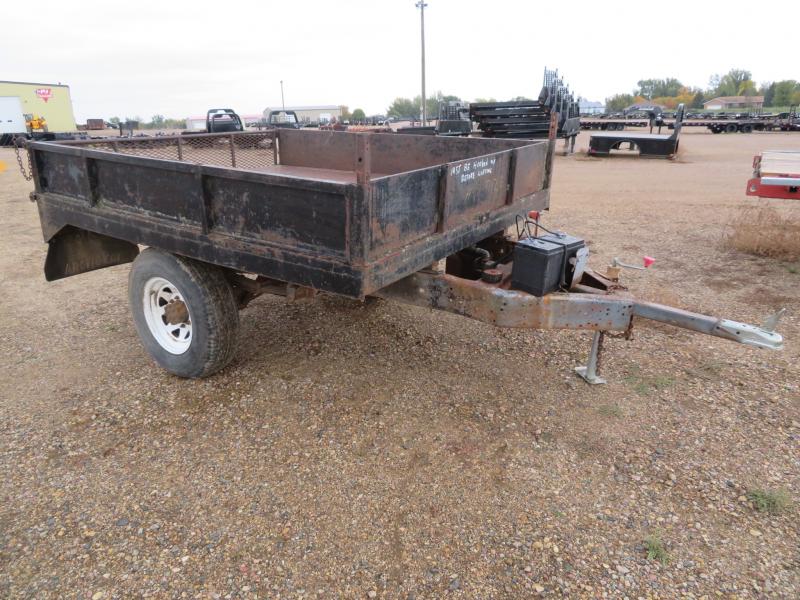 2010 Homemade 8 Dump Trailer 2010 Homemade 8 Dump Trailer