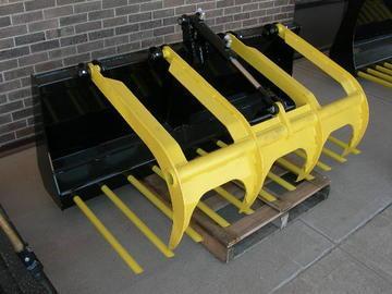 New MDS 66" Skid Steer Manure Tine Grapple Bucket New MDS 66" Skid Steer Manure Tine Grapple Bucket