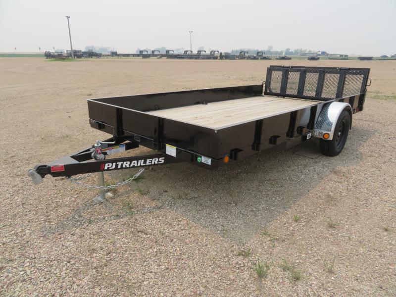 2023 PJ Trailers 18 Tandem Axle Utility Trailer Farm Equipment and