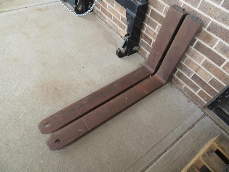 Used Rail-Type 3' Pallet Fork Tines Used Rail-Type 3' Pallet Fork Tines