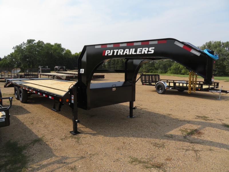 2023 PJ Trailers 26 Low Profile GN Trailer w/ Monster Ramps 2023 PJ Trailers 26 Low Profile GN Trailer w/ Monster Ramps