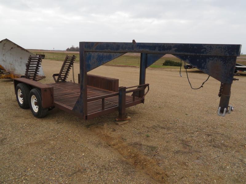 1977 Schwartz 72 x 12 Gooseneck Equipment Trailer 1977 Schwartz 72 x 12 Gooseneck Equipment Trailer