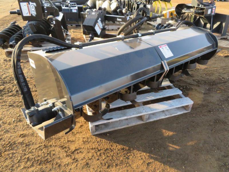 New Jenkins 84" Skid Steer Tiller Attachment
