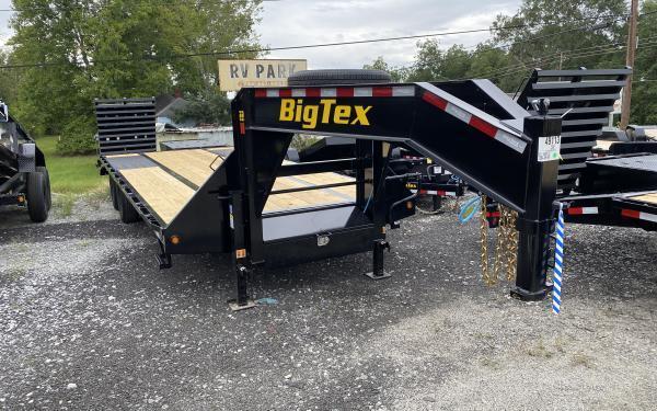 2023 Big Tex 14GN 14,000#, TA, GN, (8 1/2 x 20 +5 Black, 5DT with 2-MegaRamps #9373 2023 Big Tex 14GN 14,000#, TA, GN, (8 1/2 x 20 +5 Black, 5DT with 2-MegaRamps #9373