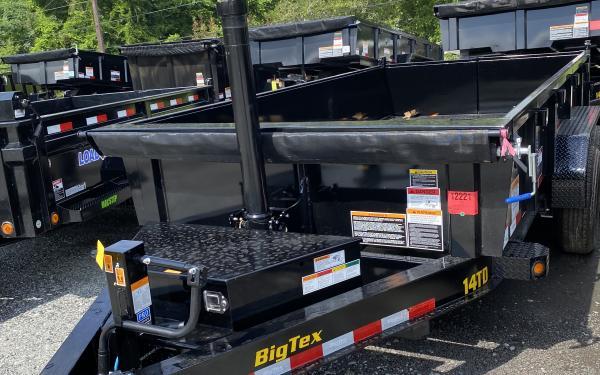 2022 Big Tex 14TD 14K HD TELESCOPIC DUMP 83"x14 6SIR, Black #2221 2022 Big Tex 14TD 14K HD TELESCOPIC DUMP 83"x14 6SIR, Black #2221