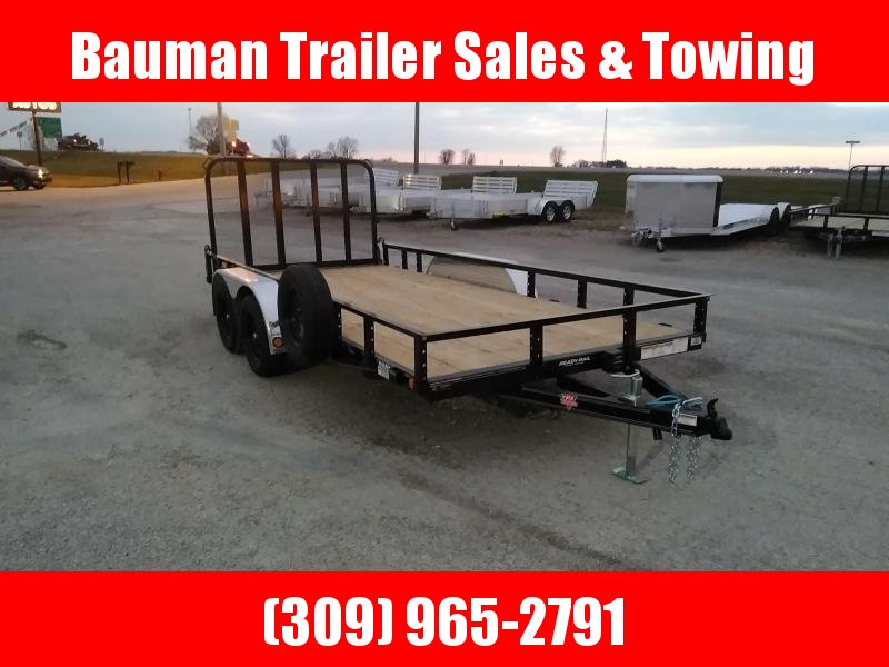 2021 PJ Trailers 83X16 Tandem Axle Channel Utility (UL) Utility Trailer 2021 PJ Trailers 83X16 Tandem Axle Channel Utility (UL) Utility Trailer