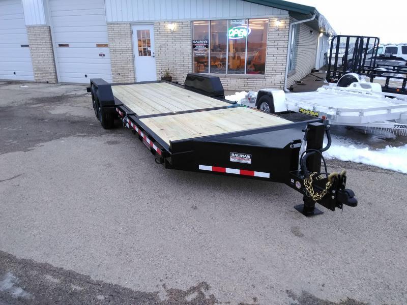 2021 Midsota TB-22 Tilt Flatbed Trailer 2021 Midsota TB-22 Tilt Flatbed Trailer