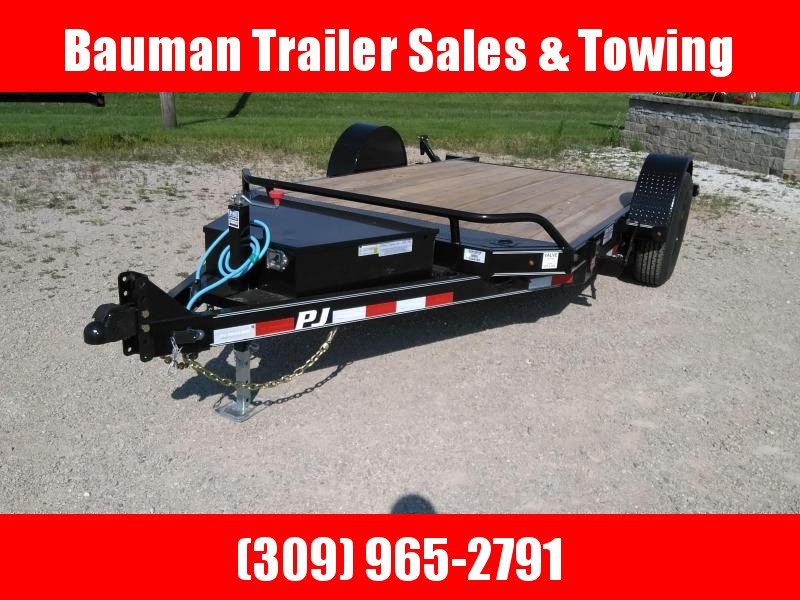 2021 PJ Trailers Single Axle HD Tilt (T1) Flatbed Trailer 2021 PJ Trailers Single Axle HD Tilt (T1) Flatbed Trailer