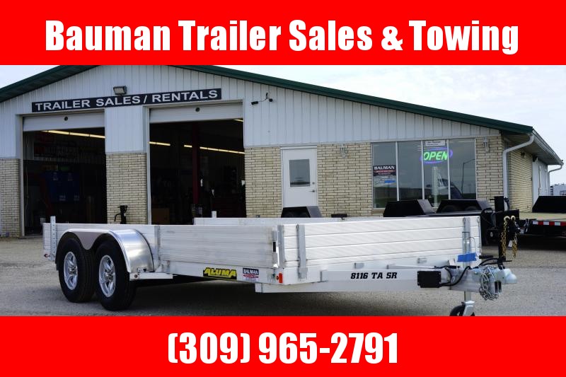2023 Aluma 8116TASR Utility Trailer 2023 Aluma 8116TASR Utility Trailer