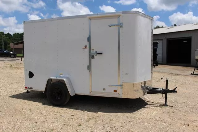2025 Cargo Craft 6x12 Enclosed Elite V-Nose Trailer