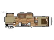 2017 Keystone Hideout 308BHDS