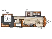 2017 Forest River Salem Villa Series 353FLFB Classic
