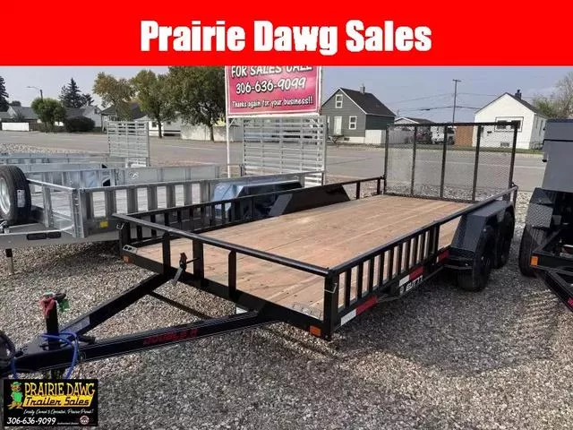 2026 Double A 16' Utility / ATV Trailer