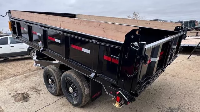 2026 Double A HD148-14 Deck Over Dump Trailer