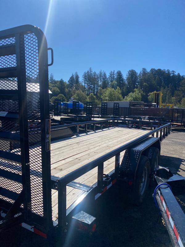 2022 Load Trail 83'' X 20' 14K Car Trailer W/ SIDE RAILS 101 Trailer