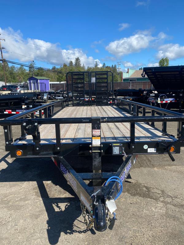 2022 Load Trail 83'' X 20' 14K Car Trailer W/ SIDE RAILS 101 Trailer