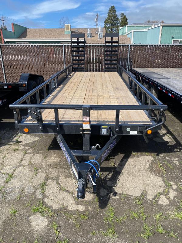 2022 Load Trail 83'' X 20' 14K Car Trailer WITH SIDE RAILS ltpegy