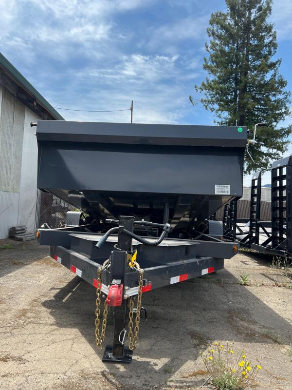 2024 Iron Bull Trailers 7 X 14 14K Dump Trailer GRAY sVWS5ged0s9m