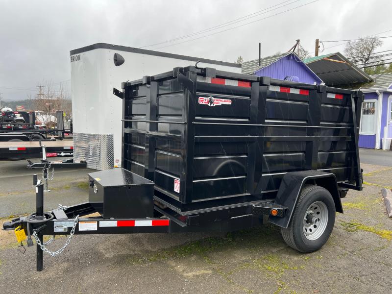 2022 R and J Trailers 5 X 8 5.2K Dump Trailer