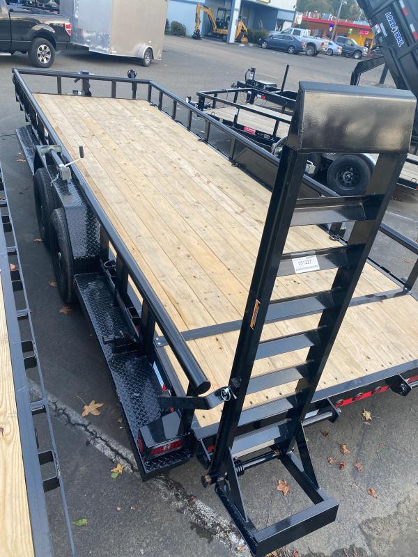 2022 Load Trail 83'' X 22' 14K Car Trailer WITH SIDE RAILS 101