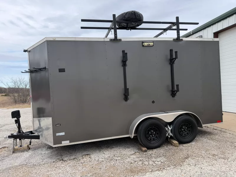 used Motorcycle / Cycle Trailers Spartan Cargo Trailers  for sale, in Granbury, TX Thumbnail 3