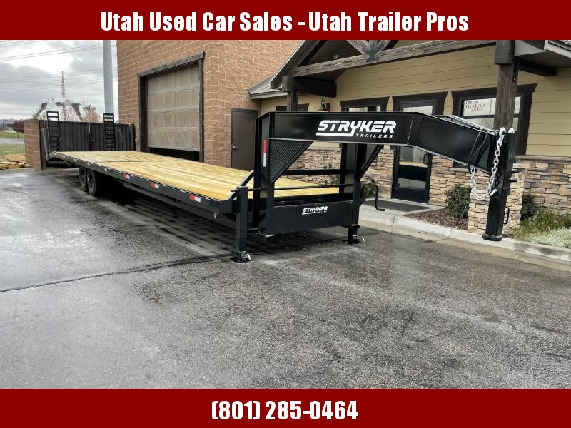 8.5X40 GOOSENECK EQUIPMENT TRAILER, 8X40 HOTSHOT 8.5X40 GOOSENECK EQUIPMENT TRAILER, 8X40 HOTSHOT