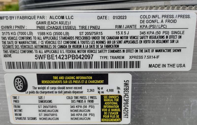 new Cargo (Enclosed) Trailers Xpress Trailer Group  for sale, in Draper, UT Thumbnail 19