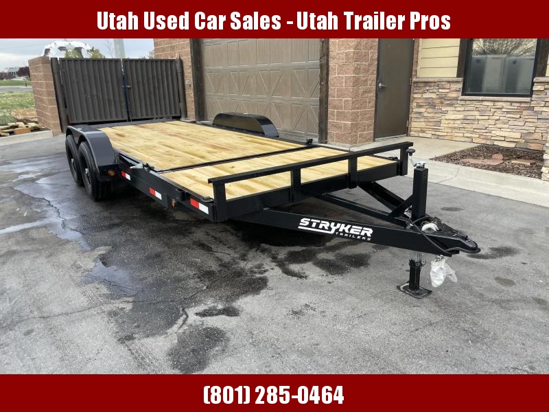 Stryker 7X20 Equipment Tilt Trailer, Car Hauler Stryker 7X20 Equipment Tilt Trailer, Car Hauler