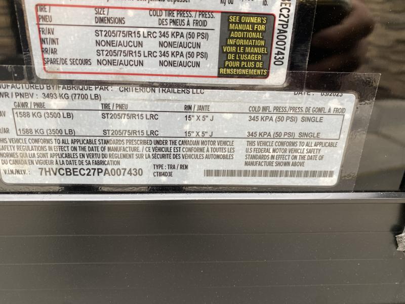 new Cargo (Enclosed) Trailers Criterion  for sale, in Draper, UT Thumbnail 18