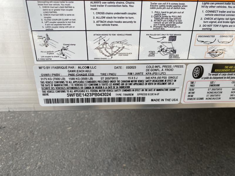 new Cargo (Enclosed) Trailers Xpress Trailer Group  for sale, in Draper, UT Thumbnail 13