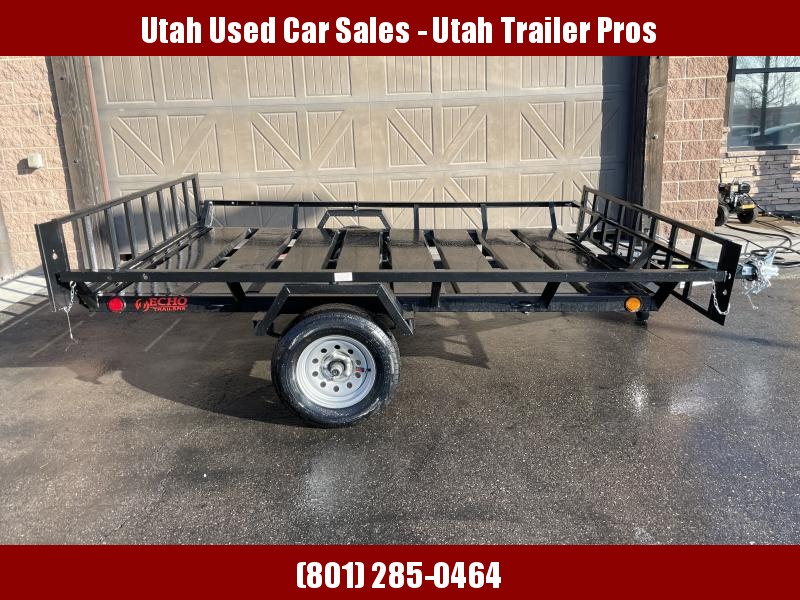 NEW!!! 2022 Echo Extra Wide 6x9 Utility Trailer, ATV Trailer, Metal Deck NEW!!! 2022 Echo Extra Wide 6x9 Utility Trailer, ATV Trailer, Metal Deck