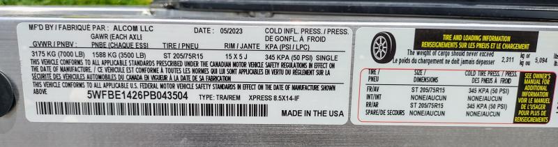 new Cargo (Enclosed) Trailers Xpress Trailer Group  for sale, in Draper, UT Thumbnail 19