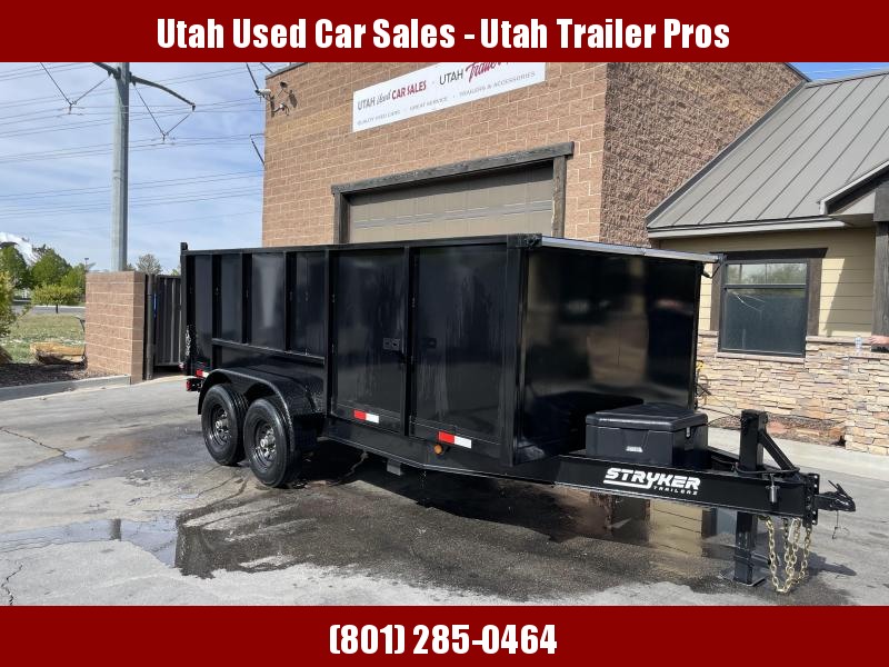 2022 Stryker 7x16 14k Dump Trailer 4 foot walls 2022 Stryker 7x16 14k Dump Trailer 4 foot walls