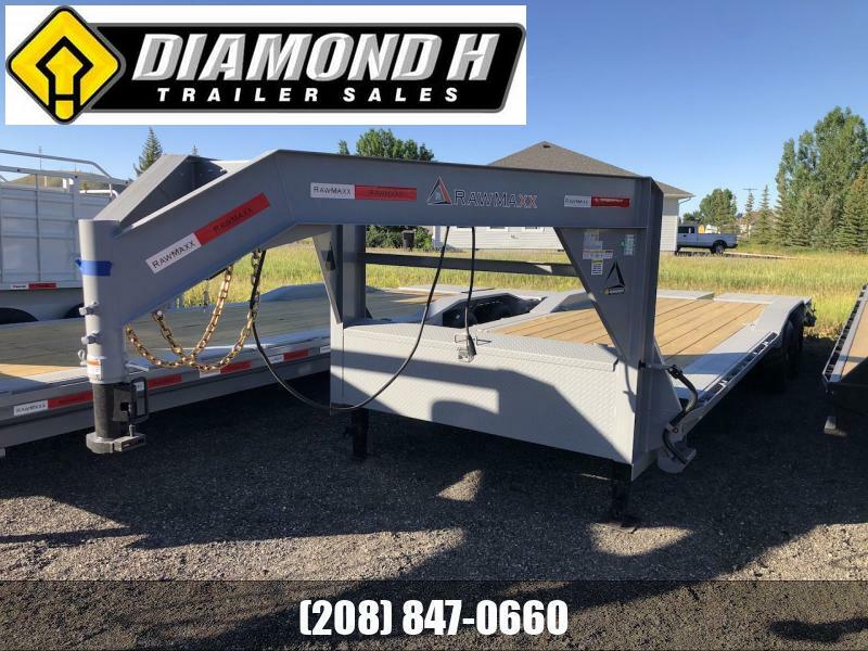 2023 RawMaxx LDX 28' Mid-Deck Equipment Trailer 2023 RawMaxx LDX 28' Mid-Deck Equipment Trailer
