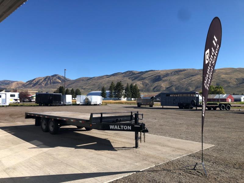 2020 Walton Trailers 24' Fltabed Equipment Trailer 2020 Walton Trailers 24' Fltabed Equipment Trailer