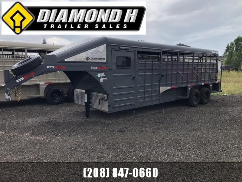 2022 Swift Built Trailers 24' Stock Combo Livestock Trailer 2022 Swift Built Trailers 24' Stock Combo Livestock Trailer