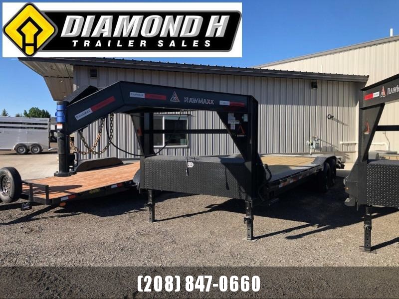 2023 RawMaxx LDX 24' Mid-Deck Equipment Trailer 2023 RawMaxx LDX 24' Mid-Deck Equipment Trailer