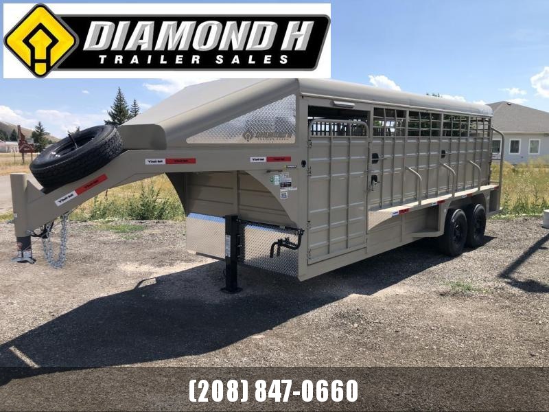 2022 Swift Built Trailers 20' Stock Livestock Trailer 2022 Swift Built Trailers 20' Stock Livestock Trailer
