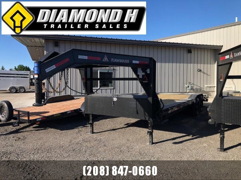 2023 RawMaxx LDX 28' Mid-Deck Equipment Trailer 2023 RawMaxx LDX 28' Mid-Deck Equipment Trailer