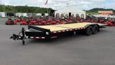 2026 Midsota TBWB24 102" x 18' Tilt + 6' Flat 17.6k Tilt Bed Wide Body Equipment Trailer