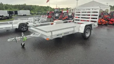 2026 Bear Track BTU 76" x 144" 3k Single Axle Aluminum Utility Trailer w/Poly Deck