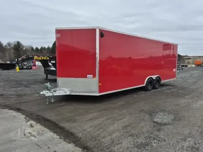 2026 E-Z Hauler EZEC 8.5' x 24' 10k 88" Int All Aluminum XLT Pro Series Enclosed Car Hauler