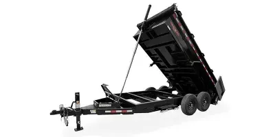 2026 Midsota HVS14 82" x 14' 15.4k Steel Dump Trailer w/Hydraulic Scissor Hoist