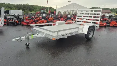 2026 Bear Track BTU 76" x 144" 3k Single Axle Aluminum Utility Trailer w/Poly Deck