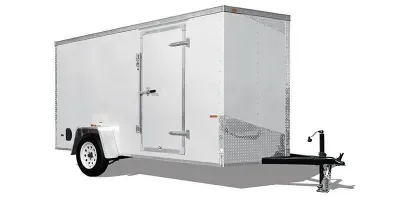 2026 RC Trailers 6' x 12' 3k 78" Int Single Axle Entry Level Enclosed Cargo Trailer