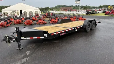 2026 Midsota TB22 83" x 16' Tilt + 6' Flat 17.6k Tilt Bed Equipment Trailer